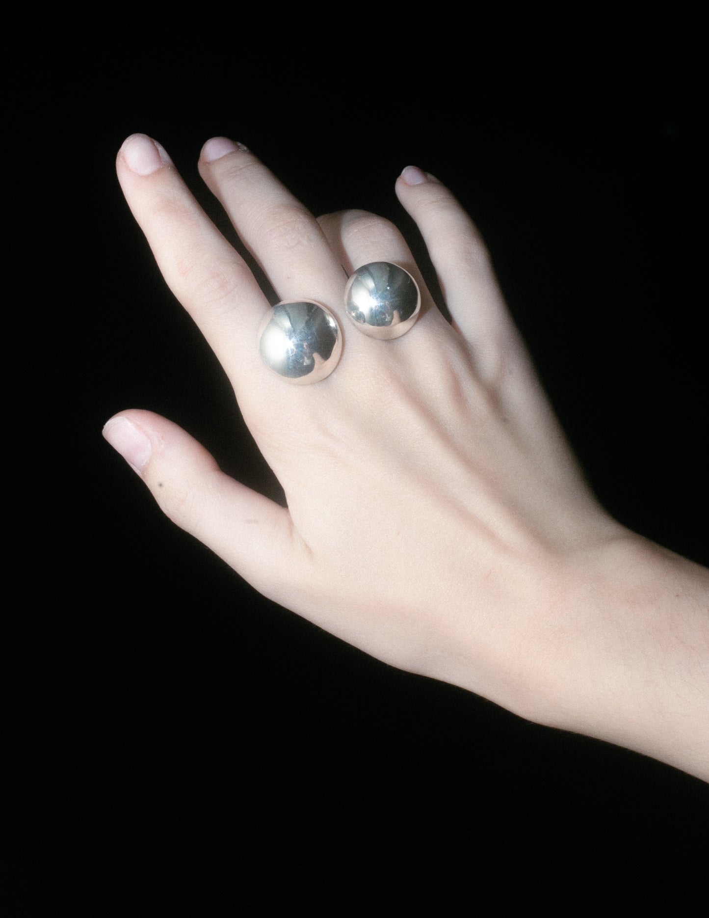 TWIN ORB RING