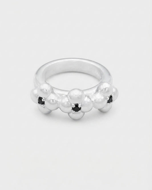 NOIR VELVET RING